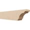 Ekena Millwork 6in. W x 8in. H x 32in. L Pescadero Woodgrain TimberThane Rafter Tail, Primed Tan RFTUR06X08X32PECRCPR - alternate 1